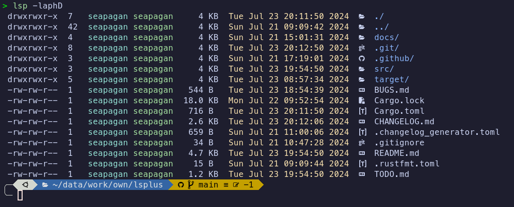 lsp output